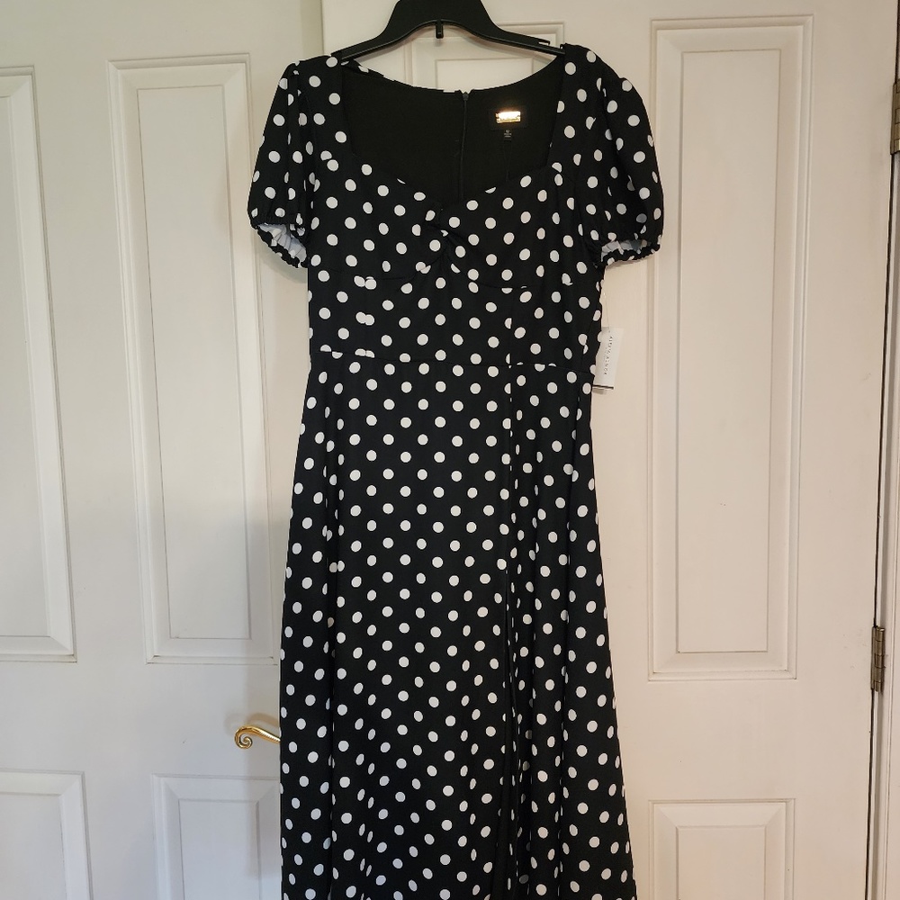 Alexia Admor Polka Dot Dress
